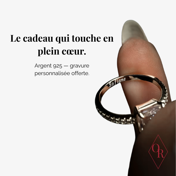 Bague Éternelle - Argent blanc